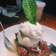 Bread pudding I inhaled.